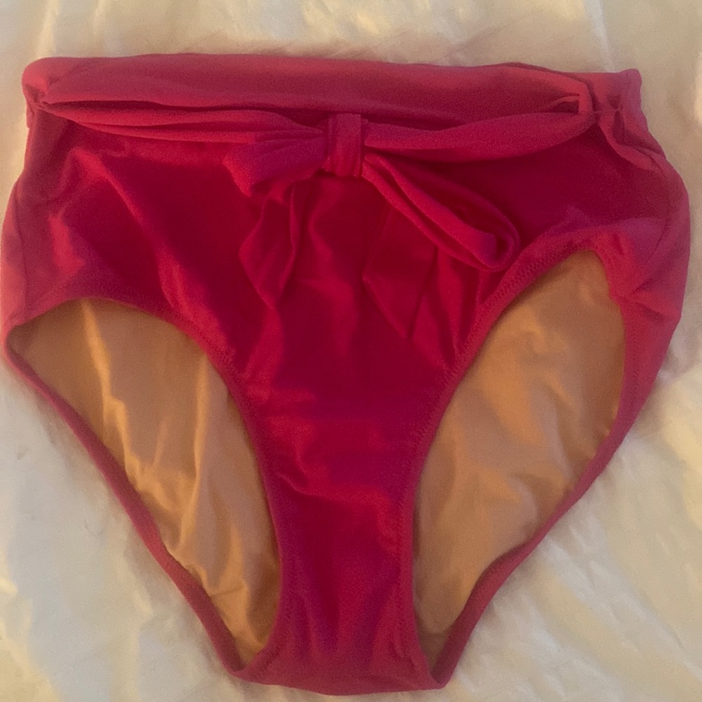 New J.Crew pink bathing suit bottom